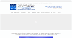 Desktop Screenshot of norcalneurotherapy.com